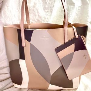 Kate Spade multicolored totes bag